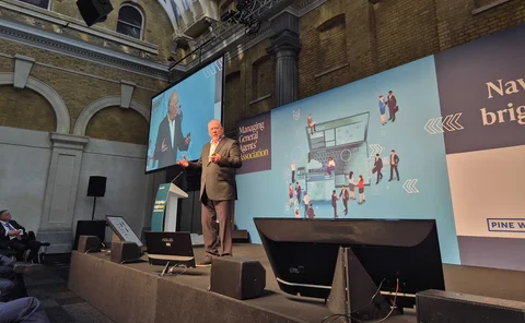  Erik Matson from Bridgehaven at the MGAA Conference