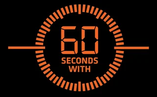 60 seconds with logo