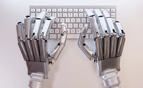 ai-robot-typing