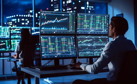 Analysts tracking data in real time