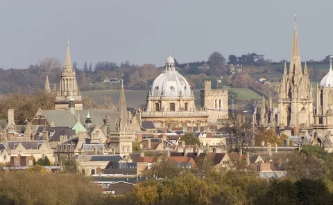 Oxford's famous 'Dreaming Spires' landscape