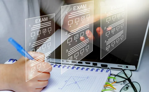 Education internet online digital technology concept. E-learning education, online internet course lessons