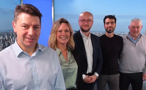 Altus Consulting’s Matt Carter, Lloyd’s Matt Unsworth, Velonetic’s Alvaro Montenegro Leon, the International Underwriting Association’s Kim Darrington, and Lloyd’s Market Association’s Rob Myers   