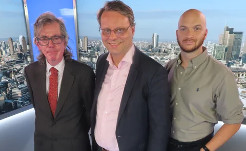 Damian Glynn, director and head of financial risks at Sedgwick; Matthew Connell, director of policy and public affairs at the Chartered Insurance Institute, and Scott McGee