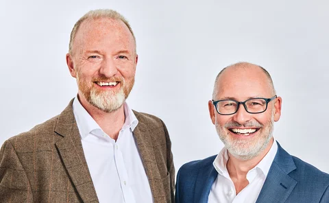 SRG CEO Warren Downey and deputy CEO Lee Anderson