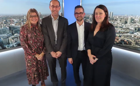 L to R: LexisNexis Risk Solutions’ Caroline Elliott-Grey, Allianz’s Graham Wright, Aviva’s Josh Clarke and Zurich’s Megan Dunford