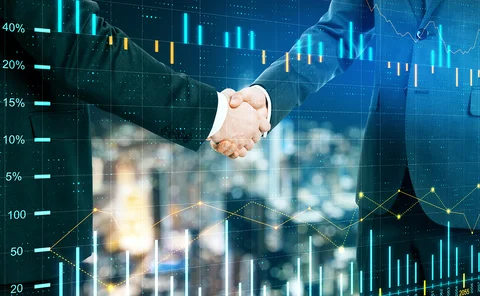 Partnership and financial charts - technology_for CMS