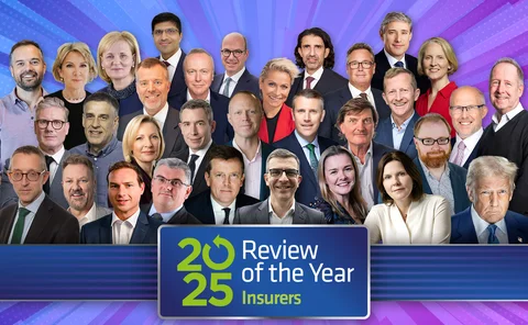 A montage of all the news-makers in insurance this year