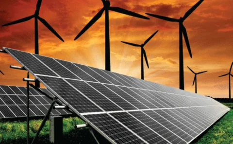 Solar and wind energy