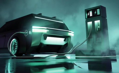 Tesla - EV car and charging port_for CMS